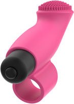 Ohmama Vibrators Rožinė OHMAMA Rožinė Thimble Finger Vibrator Xmas Edition, Atsparus vandeniui, 89 mm