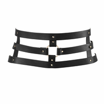 Bijoux Indiscrets - Maze Wide Belt Juodas