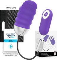 Mr Boss Denis Remote Control Intimate Egg, 10 Modes, USB, Violetinė