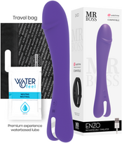 MR BOSS Enzo Wireless Intimate Device Violetinė 22cm Silicone USB