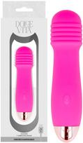 Rožinė Dolce Vita Three Rožinė Rechargeable Intimate Device 7 Modes 12.2cm