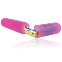 OHMAMA Basic Lilac Compact Vibrating Bullet 110mm - PVC, Baterija Powered