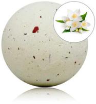 TALOKA Jasmine Bath Bomb with Rose Petals 140g - Aromatic Spa Sphere