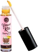 Secret Play Vibrant Kiss Lūpų blizgis Pina Colada 6g - Edible, Vibrating Effect