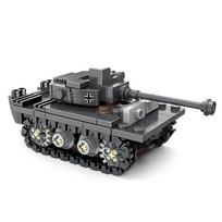 Antrojo pasaulinio karo Pasaulinio karo Armija Kariniai Kareiviai Sawt Kareiviai Karališkasis Tigras Sunkusis Tankas „Pasidaryk pats“ Modelis Statybinės Detalės Plytos Vaikų Žaislai
