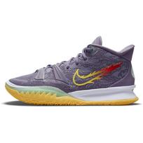 Nike Kyrie 7 EP Daybreak Men Sneakers Grey Citron-Pulse Siren-Red CQ9327-500 42.5