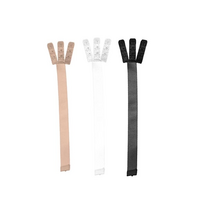 Bye Bra Accessories Bye Bra - Low Back Straps 3-Hook rusvai gelsvas/Baltas/Juodas