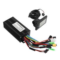 Elektrinio dviračio konversijos rinkinys 24V 36V 48V 500W‑750W 26A 3 režimų valdiklis GD01 LCD ekranas rinkinys elektriniam dviračiui, paspirtukui