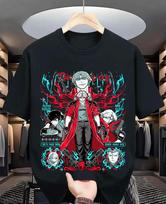 Devil May Cry Dante T-Shirt Unisex Shirt All Size, gift anime, cartoon S