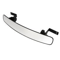 Golf Cart Rear View Mirror Curved Design Wide Clear View Easy to Install Replacement for Club Car
