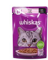 Konservuotas ėdalas katėms WHISKAS Adult, su lašiša, 85 g
