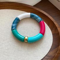 European & American Chic Wide-Band Round Bracelet: Luxurious, High-End, Niche Jewelry with Cold Style for Women