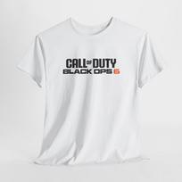 Call of Duty Black Ops 6 T-Shirt – Unisex Gamer Cotton Tee for Men Women 2XL