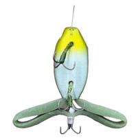5CM Topwater Frog Bait with Propeller Feet Silicone Bionic Frog Artificial Swimbait with Hooks Freshwater Saltwater Trout Bass Fishing Accessories 1pc