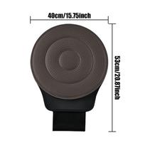 Swivel Seat Cushion 360 Degree Rotating Driving Seat Cushion Anti-Slip Moisture-Wicking Pad Chair for Driver SUV Truck Elderly