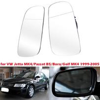 Šoninio veidrodėlio stiklo šildytuvas nuo rasojimo, atitirpinimo galinio vaizdo objektyvas, tinka VW BORA Jetta Golf Mk4 Passat B5 B5.5 Seat Sharan Heated glass Left