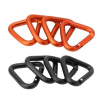 Aluminum Keychain Hook Clip Locking Carabiner Hiking Clips with Spring Snap Lock 1