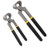 2Pcs Nail Puller Heavy Duty Staple Remover Claw Carpenter Tools Pliers Multi-purpose Staple Puller for Pulling Nails and Cutting