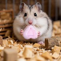 Hamster Chews Gerbil Toys Fun Shape Edible Natural Treat For Rabbit Squirrel Ferret Mice Interactive Enrichment Foraging China Mainland