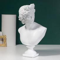 David Statue Resin Bust Sculpture Home Decor for Bedroom, Living Room, Study, and Office Decoration Ornament