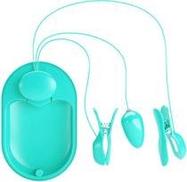 Pretty Love Flirtation ABS, 3 elektros stimuliacijos intensyvumo lygiai, 7 vibracijos nustatymai, įkraunama per USB.