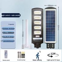 500W integruotas lauko saulės judesio jutiklio šviestuvas