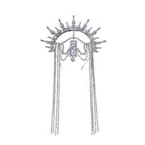 Rhinestones Crowns Hairband Styling Accessory for Stage Show Outfit Women Wedding and Special Event Stylish Headpiece