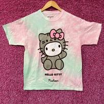 Hello Kitty Pusheen Tie Dye Pastel 100% Cotton T-shirt Mens Tees Top L