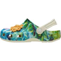 Crocs Toddler Classic Under The Sea Clog Bone Comfort Slip On 211266-2Y2 24-25