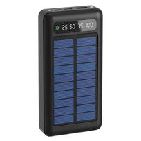 Setty solar power bank SLR-120 20000 mAh juodas
