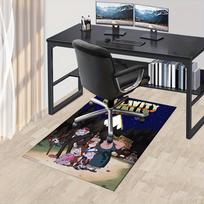 3D Printed Gravity Falls,Mystery Shack,Pine Trees Anti-Slip Rug - Machine Washable Office Rug for Living Room, Bedroom, Office - Multiple Sizes 60cm by 90cm