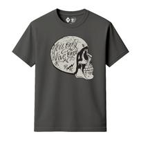 Rum Knuckles Helmet Skull Charcoal T-Shirt M