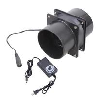 80 mm ventiliatoriaus rinkinys su greičio reguliavimu. Ventiliacijos ventiliatorius. Idealiai tinka kepykloms, elektronikos remonto dirbtuvėms. Pūstuvas 1