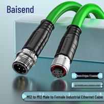 M12 Profinet Industrial Ethernet Cable 2m