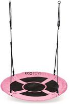 Sodo sūpynės "Erškėčio lizdas" 100cm rožinės spalvos ECOTOYS