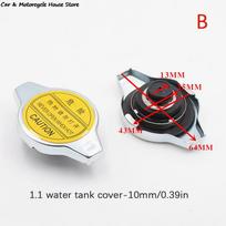 Car Water Tank Cover Seal Coolant Radiator Cover 0.9/1.1 Radiator Cover Modified Water Truck Car Van Car Common Water Tank Cover