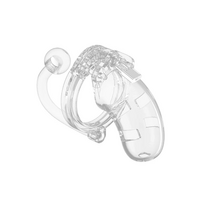 Mancage By Shots ManCage Model 10 Polycarbonate Chastity System with Plug 3.5"/9cm