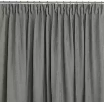 Homede Užuolaidos pilkos 280×245 Chenille