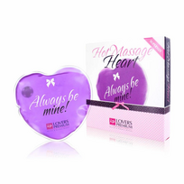 Super Oferty LoversPremium Hot Massage Heart XL Reusable Body Warmer 12x12cm Raudona