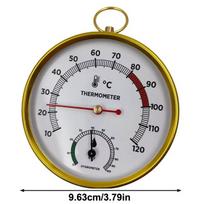 §Sauna Temperature Gauge 10 To 120℃ 2 In 1 Clear Scale Multipurpose Sauna Hygrometer Simultaneous Display For Home