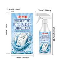 §Laundry Stain Remover Spray and Odor Eliminator Enzyme Powered, Removes Coffee, Grease, Makeup, Ink, Wine, and all Odors 1PC