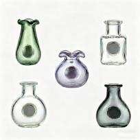 Lovely Mini Ceramic Vase Fridge Magnets 5/8-Piece Set Nordic Creative Decor For Kitchen Office Room Perfect Gift For Friend Mom