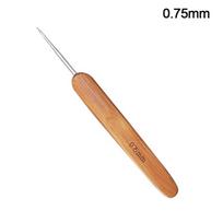 New Bamboo Wooden Crochet Hooks Small Size Long Knitting Needles Crocheting Hooks Blanket Shawl