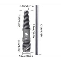 Stripped Screw Extractor Damaged Bolt Remover Double Head Remover 1/2in 3/4 Inch Bolts Screws Home Repair For Husband