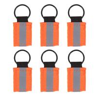 Reflective Backpack Tag 6pcs Safety Reflector Pendants Reflective Backpack Pendants Safety Reflector Pendant Tags Stylish