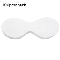 100/200pc Disposable Eye Mask Paper Non-Woven Fabric Eye Care Patches Wet Compress Eye Cover Moisturizing Skincare Spa Eye Mask