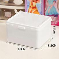 1pc Korean Transparent Storage Box Blind Box Card Photocard Storage Box Photo Card Organizer Classification Flip Box