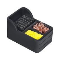 3 IN 1 Soldering Iron Tip Cleaner 360° Cleaning Mini Tool Solder Tip Cleaner Silicone Desoldering Mesh Box Welding Head Cleaner