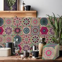 24pcs/set Tile Self-Adhesive Wall Stickers, Peel And Stick, Waterproof Living Room Kitchen Backsplash Bedroom Home Wall Stickers (as the picture,10cmx10cmx24pcs)