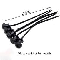 Multipurpose Nylon Universal Cable Tie Buckle Self-Locking Cable Tie Retainer Airplane Head Tie Nylon Buckle